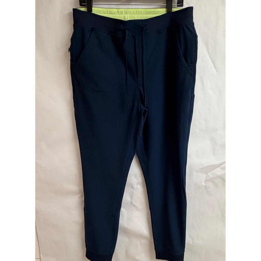Bird Dogs Mens Navy Blue Joggers Pants Slim Fit Performance‎ Boomstick XL Active